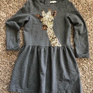 Girls copper key dress